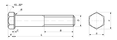 ���� � 8 � 50 DIN931, ������ �*